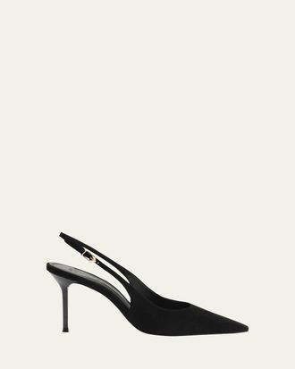 Schutz Alicia Suede Slingback Pumps