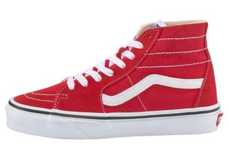 Vans SK8 HI VN0A4U16JV61 Sneakers Mens Red White Canvas Skate Shoes RHS9068