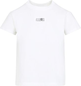 Maison Margiela White Cotton T-Shirt-Donna