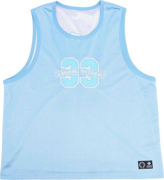 Chrome Hearts reversible tank top - men - Fabric - M - Blue