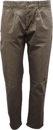 AT.P. CO Versleten Broek Omar Extreme Uniform - Heren - Chinos - Bruin - XL - Broeken