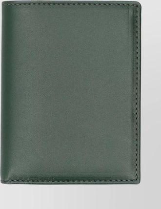 Comme Des Garçons folded compact smooth finish cardholder