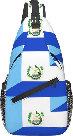 Generic Guatemala Flag Cross Body Bag Trendy Chest Bag Adjustable Backpack For Women Workout Casual