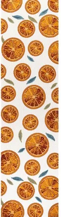 Jonathan Y Designs Aranciata Citrus Slice High-Low Indoor/Outdoor Area Rug in Orange/cream at Nordstrom, Size 4Ft 0In X 6Ft 0In