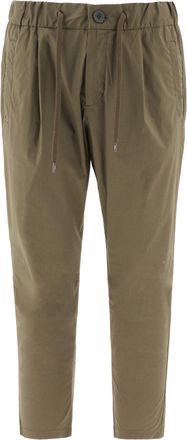 Herno Cotton Stretch Pants Trousers Green