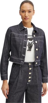 Karl Lagerfeld Mujer, Chaquetas, Azul, Talla: S