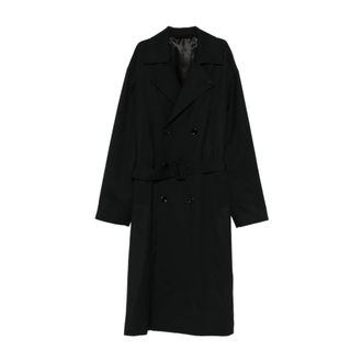 Lardini Heren, Mantels, Zwart, Maat: L Wol