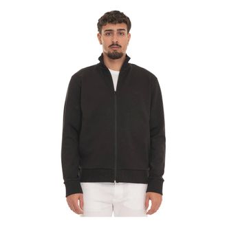 HUGO BOSS Hugo, Zip-throughs, male, Black, Size: 2XL Skaz Sweatshirt
