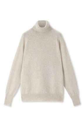 Fortela Piero High Neck Alpaca Wool Sweater in Camel at Nordstrom, Size Xx-Large Eu