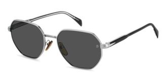 David Beckham DB 1162/F/S Asian Fit 85K/IR Mens Sunglasses Silver Size 56