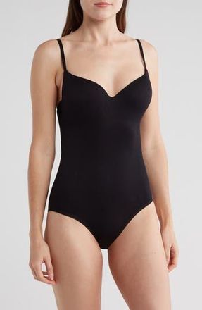 Skinny Girl Seamless Shaping Bodysuit in Black at Nordstrom Rack, Size Large