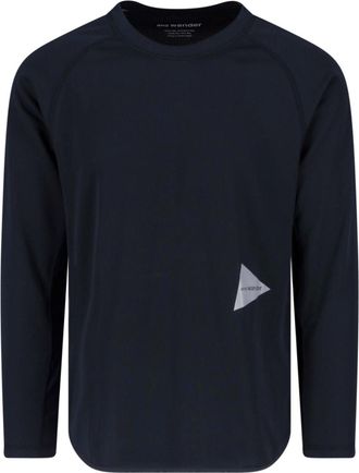 And Wander T-Shirt Logo In Jersey
