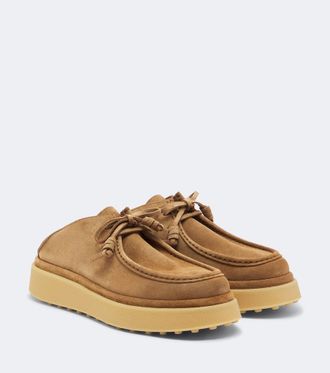Tod's Mules con plataforma de ante