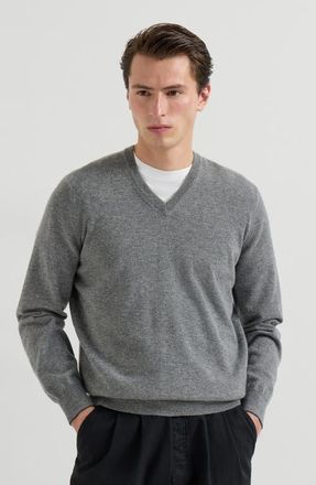 Brunello Cucinelli Cashmere sweater in Dark Grey at Nordstrom, Size 60 It