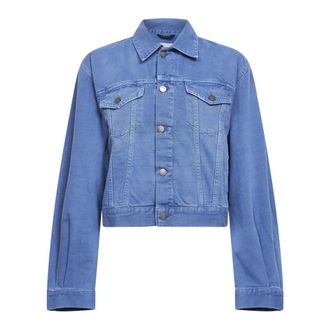 Haikure Denim Jackets, female, Blue, Size: XS Cropped Denim Jacket