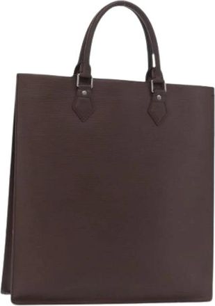 Louis Vuitton Pre-owned Vintage Tote Bag - Dames - Vintage Shopper - Bruin - ONE Size - Leer - Vintage
