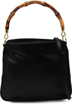 Gucci Pre-owned Gucci Bamboo Satin Satchel Ladies 005 781 0315