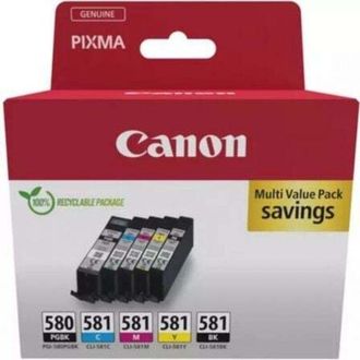 CANON Cartucho De Tinta Original Canon Pgi-580 Pb + Cli-581multipack/ Cian/ Magenta/ Amarillo/ Negro