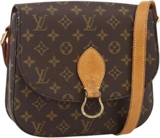 Louis Vuitton Pre-owned Cross Body Bags, female, Brown, Size: ONE SIZE Pre-owned Vintage Monogram Shoulder Bag