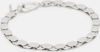 AllSaints Brass Pelter Chain Bracelet, Size: 7.8inch