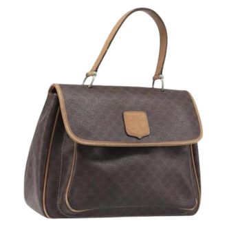 Celine Pre-owned Vintage Macadam Hand Bag - - Pre-owned - Donna - Marrone - ONE SIZE