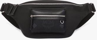 MCM Fursten Belt Bag in Recycled Nylon in Black at Nordstrom, Size Medium