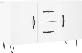 vidaXL Sideboard White 100x36x60 cm Engineered Wood Vidaxl