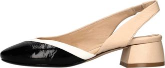 Lorena Paggi Lorena Paggi, Schoenen, Dames, Veelkleurig, 36 EU, Leer, Leren Slingback Pumps
