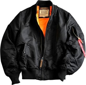Alpha Industries Stijlvolle Ma-1 VF 59 Damesjas - Dames - Bomber jackets - Zwart - XS - Nylon - Jassen