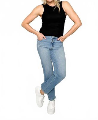 Blanc Noir Womens Kiana Rib Tank Top In Black