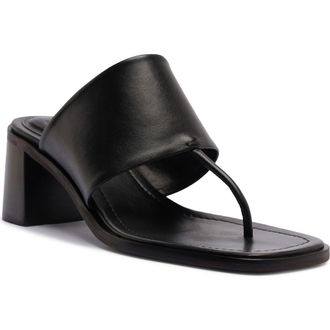 Schutz Martha Flip Flop in Black at Nordstrom, Size 7.5
