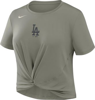 Nike Los Angeles Dodgers One Twist Nike Womens Dri-FIT MLB T-Shirt in Brown | 04PSN05KLD-5WT