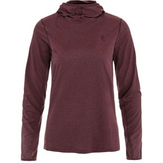 Fj&auml;llr&auml;ven Womens Abisko Sun Hoodie Purple XL