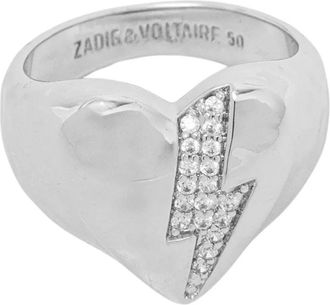 Zadig&Voltaire Dames, Accessoires, Grijs, Maat: 50 MM