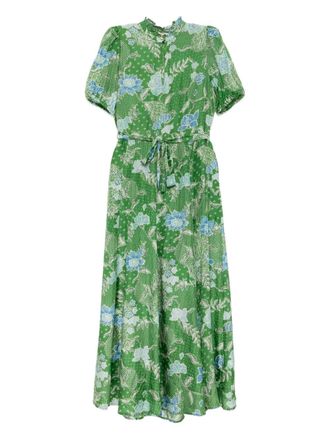 Hannah Art Wear Oceanus dress - Green