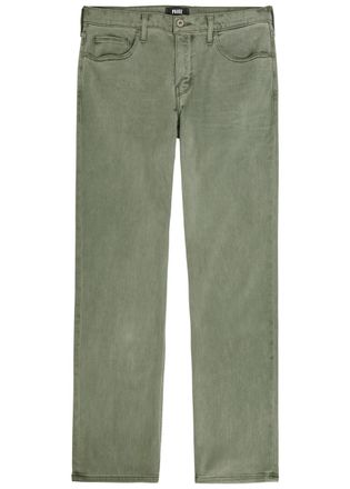 Paige Normandie Straight-leg Jeans - Khaki - 38 (W38 / Xxl)