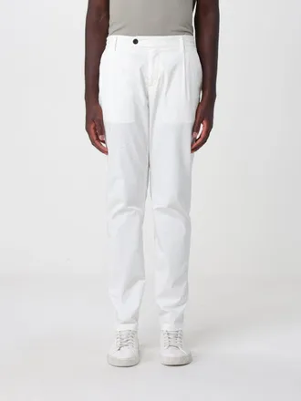 Eleventy Pantaloni slim fit in cotone stretch