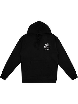 ANTI SOCIAL SOCIAL CLUB Mind Games Hoodie Black sneakers