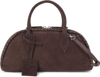 Tiffany & Fred Suede & Leather Top Handle Bag