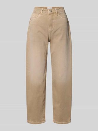 Gang Straight Fit Jeans im 5-Pocket-Design Modell Ida in Beige, Gr&ouml;&szlig;e 26