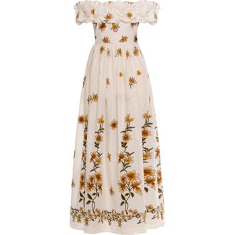 Agua Bendita Espliego Promesa Maxi Dress in Multicolor at Nordstrom, Size Medium