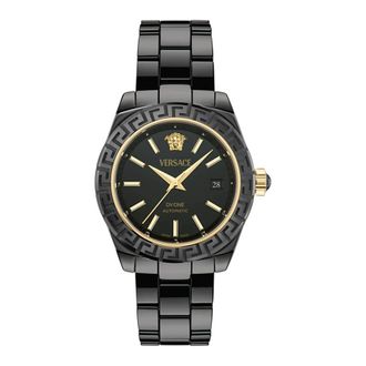 Versace Horloge - Dames - Horloges - Zwart - ONE Size - Accessoires