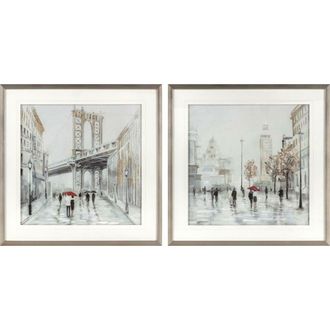 DKD Home Decor Marco - Dkd Home Decor - Est&aacute;ndar - Beige Y Gris - Tela - 69,5 X 69,5 Cm