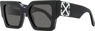 Off-white Womens Square Catalina Sunglasses OERI128 1007 Black 55mm