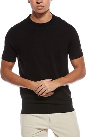 Ted Baker Black Modern Crewneck T-Shirt