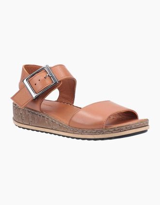 Hush Puppies Womens Ellie Womens Wide Fit Sandals - Brown - Size: 8