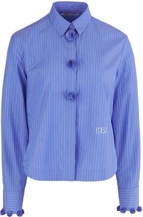 Ports 1961 Camicia Charming con pompon - Blu