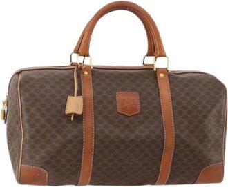 Celine Pre-owned Weekend Bags, female, Brown, Size: ONE SIZE Pre-owned Vintage Boston Bag