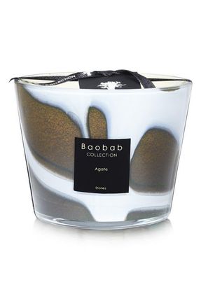 Baobab Stones Agate Multi Candle in Rhubarb/Acai Berry/Peony at Nordstrom