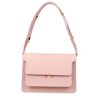 Marni Damens Umh&auml;ngetaschen Rosa Leder/Pastellrosa